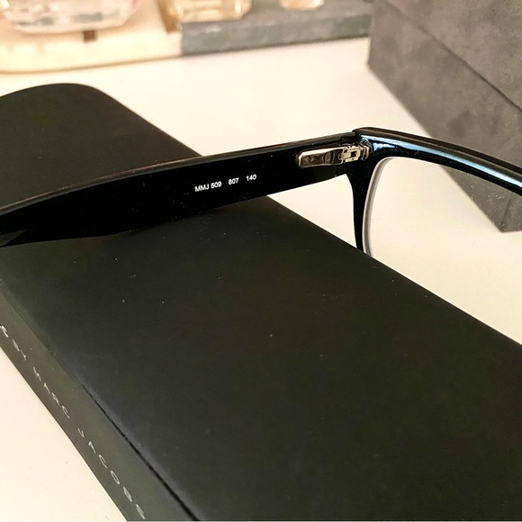 MARC BY MARC JACOBS Black Acetate Eye Glasses - Picture 4 of 6